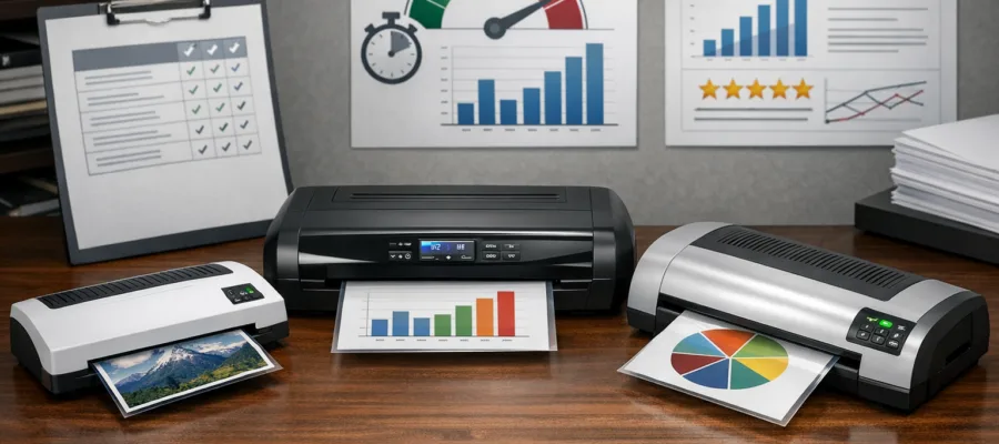 Buerolaminiergeraete im Vergleich: Effizienz, Geschwindigkeit und Qualitaet