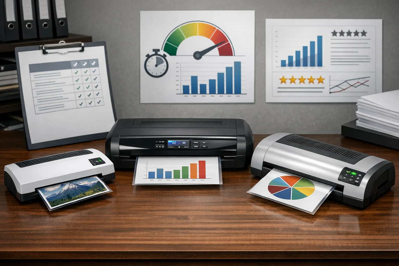 Buerolaminiergeraete im Vergleich: Effizienz, Geschwindigkeit und Qualitaet