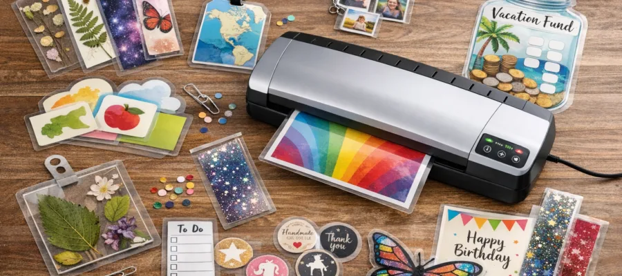 Die spannendsten DIY-Projekte mit Laminiergeraet fuer kreative Bastelfans