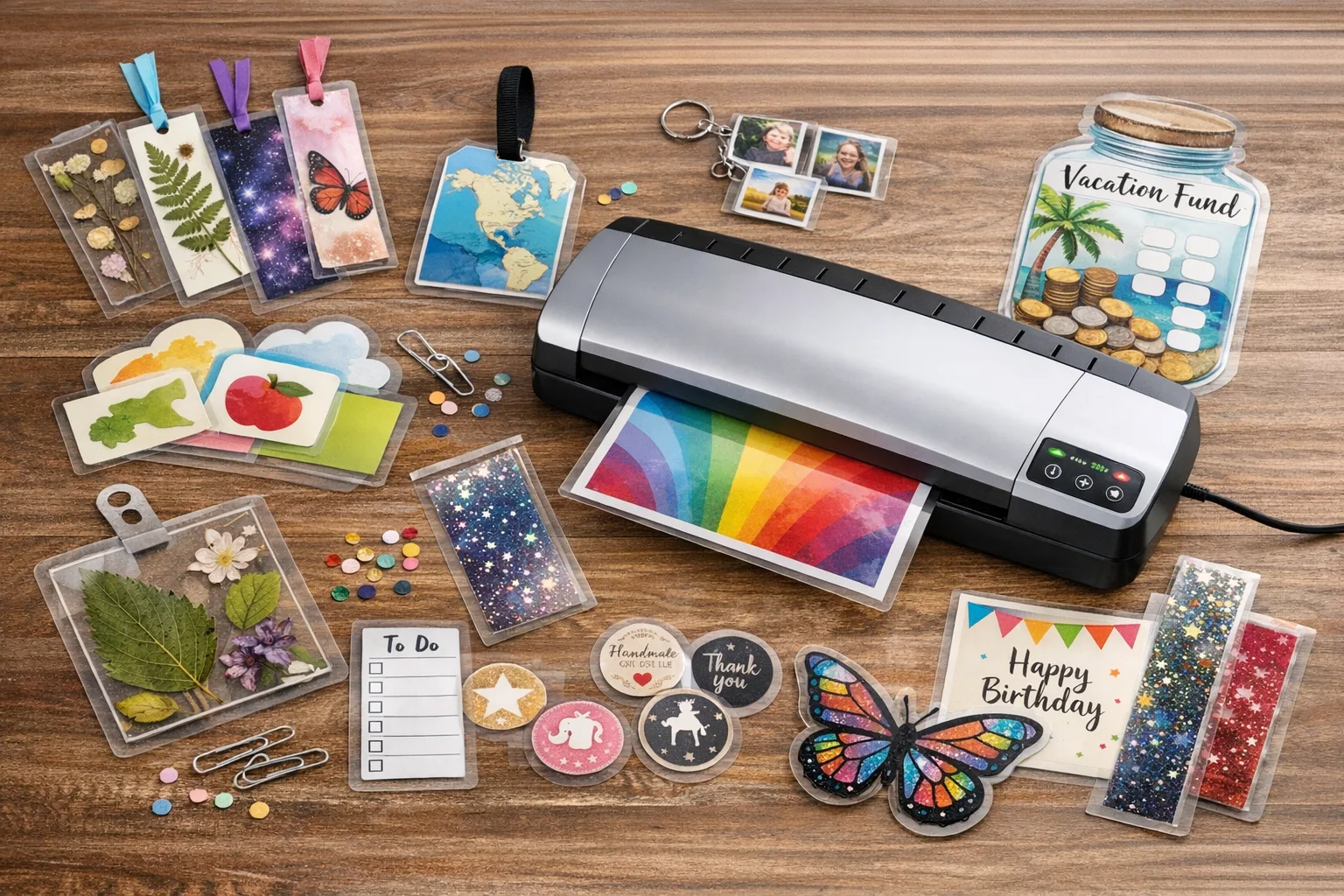 Die spannendsten DIY-Projekte mit Laminiergeraet fuer kreative Bastelfans