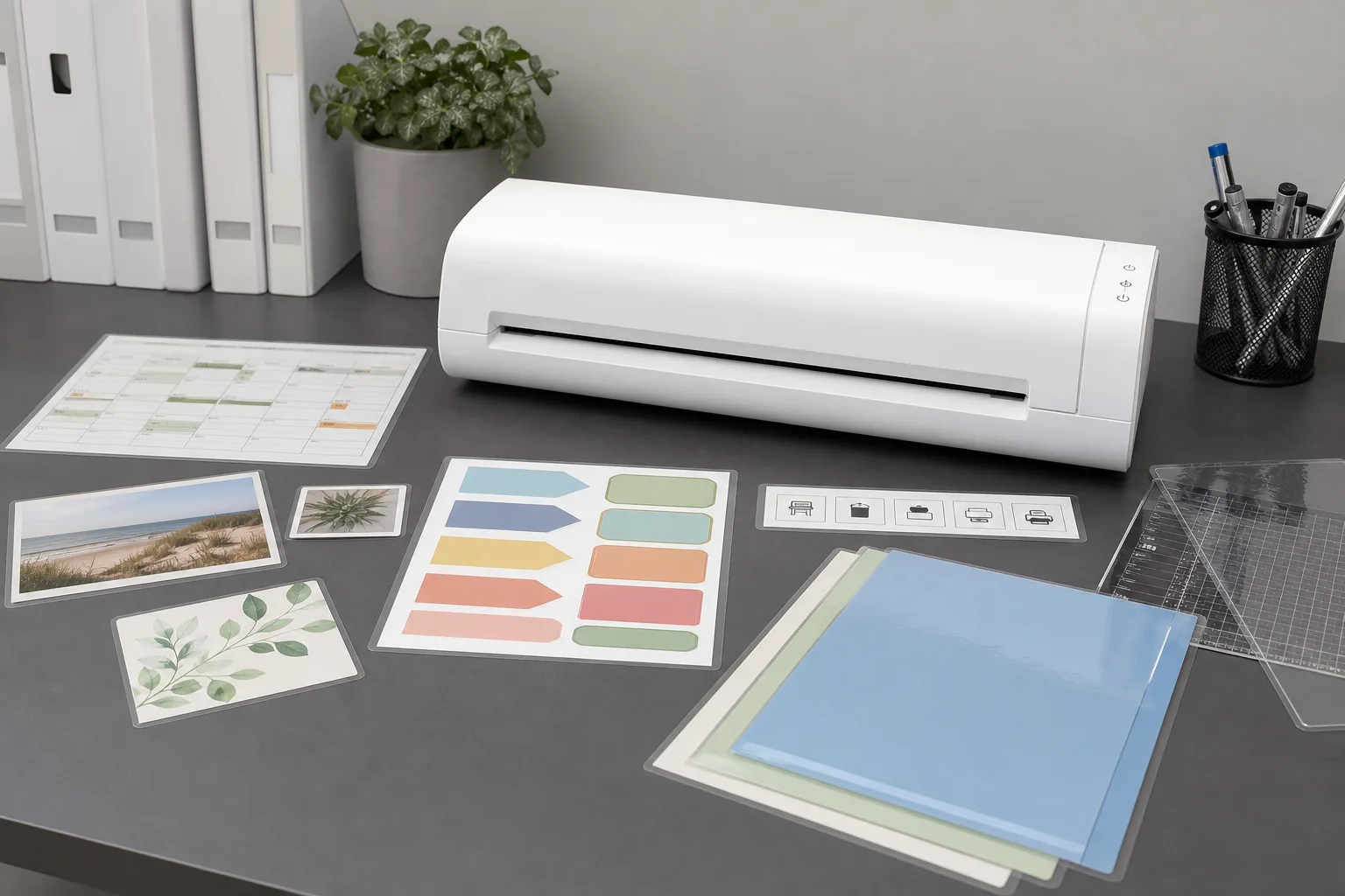 DIY-Projekte mit Laminiergeraet: Kreative Ideen fuer Buero und Schule